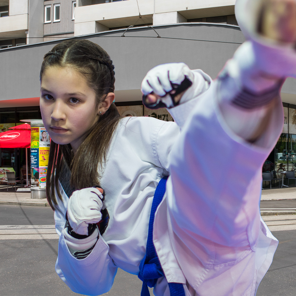 Anna, unsere Sportskanone